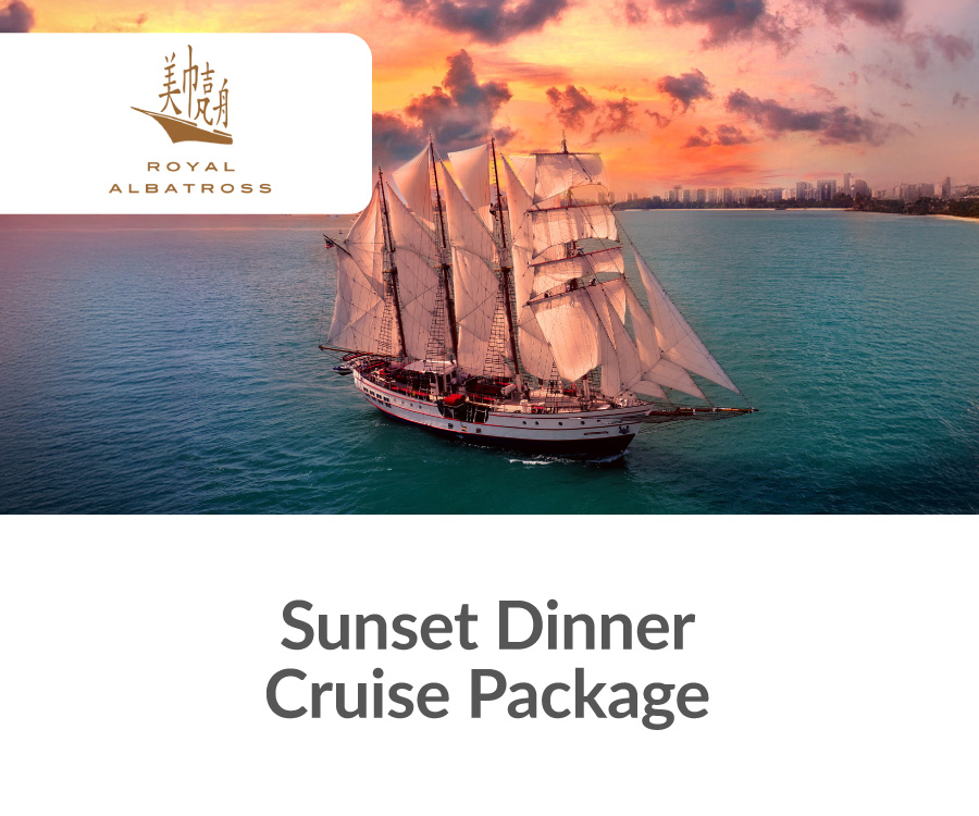 Royal Albatross - Sunset Dinner Cruise Package Royal Albatross - Sunset Dinner Cruise Package