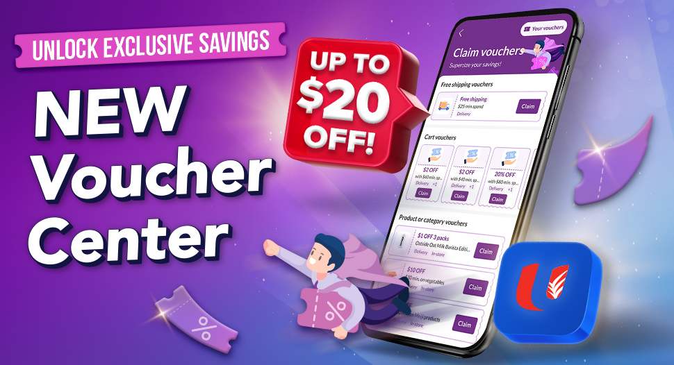Voucher Center - Unlock exclusive savings on the FairPrice Group app