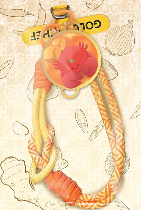 Golden-Chef-CrabCharm-v2 Golden Chef - Crab phone charm