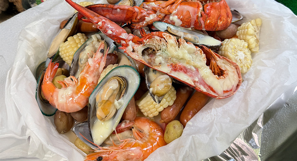 Seafood in Da Bag (with Lobsters) Recipe on FairPrice Group app