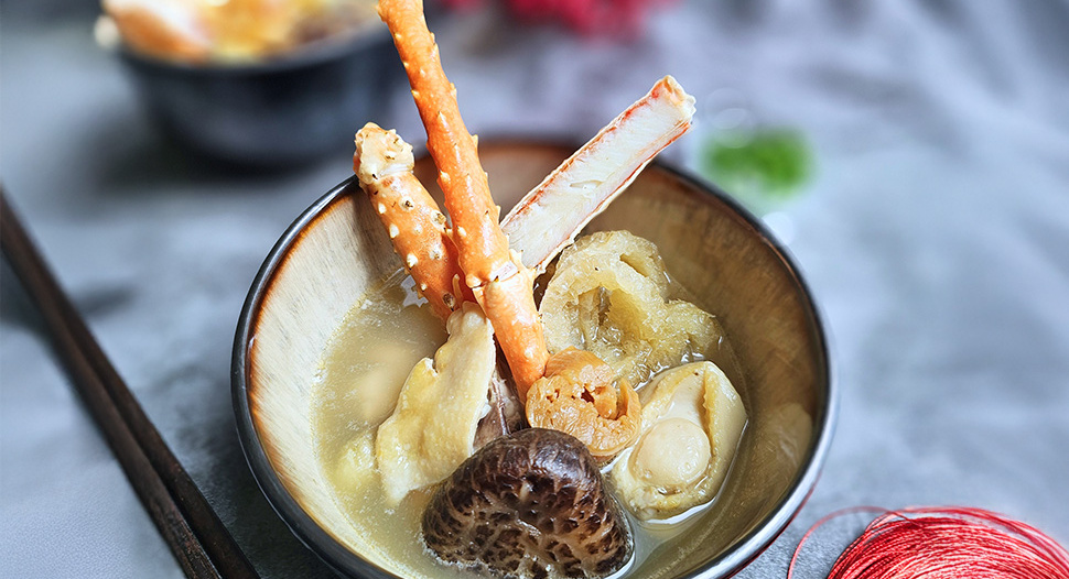 King Crab Buddha Jump Over The Wall 佛跳墙 Recipe on FairPrice Group app