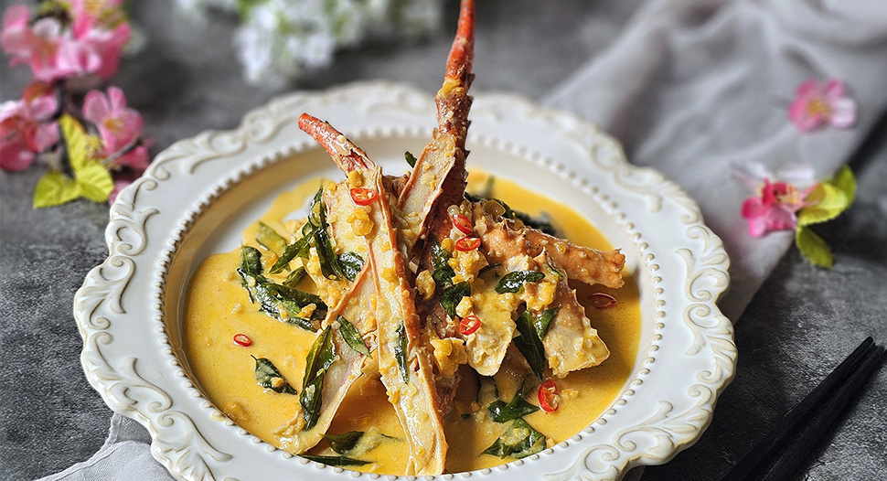 Salted Egg King Crab Recipe on the FairPrice Group app