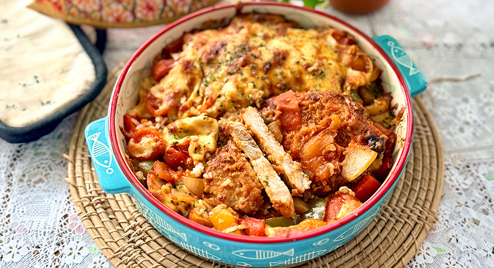 Hong Kong-style Baked Pork Chop Rice Recipe on FairPrice Group app