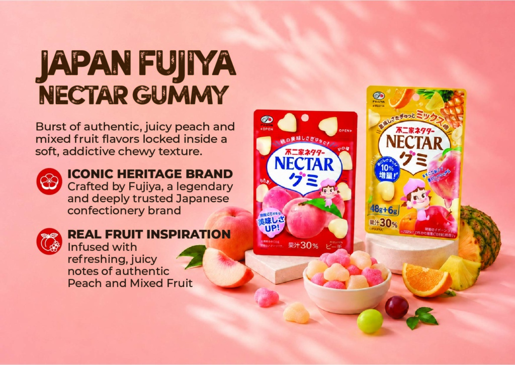 Finest Picks Standee-03 Finest Picks FUJIYA 54g Nectar Gummy