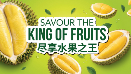Savour the king of fruits (Durian) at FairPrice