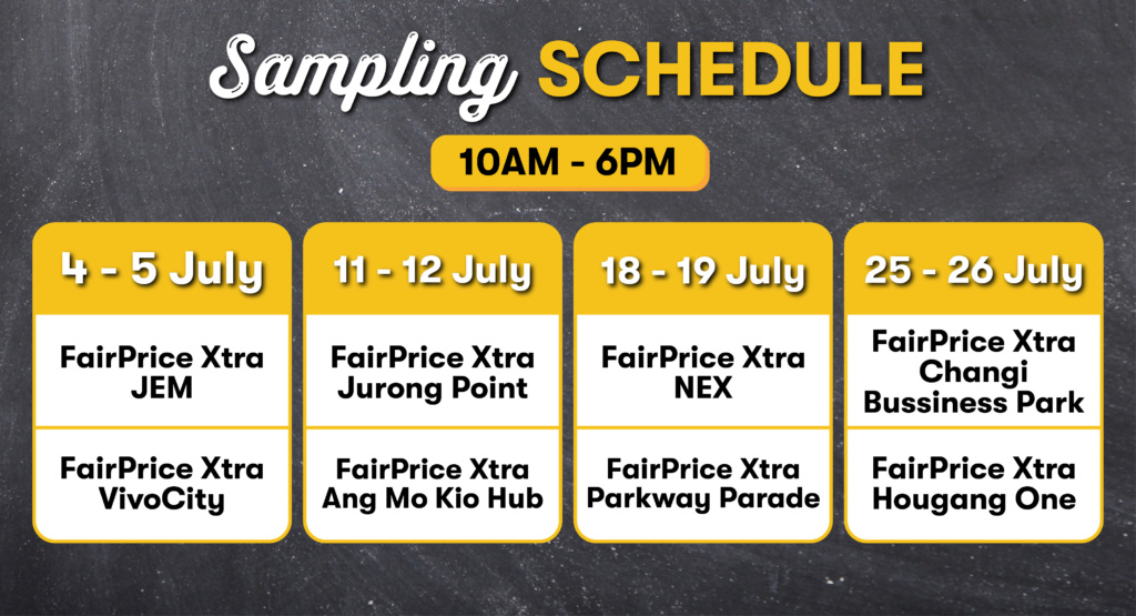 OB Coconut White Coffee_Event Schedule Banner