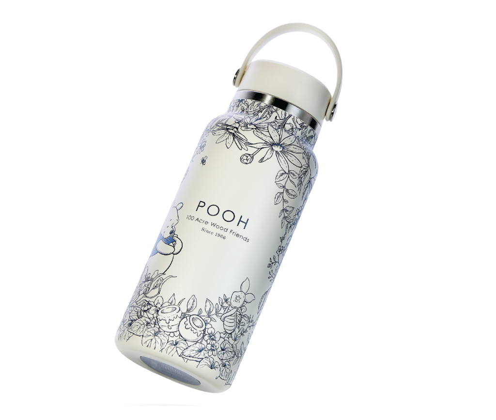 SKU-Winnie-The-Pooh-1000ML Insulated Flask FairPrice Loyalty Programme - Winnie the Pooh - 1000ML Insulated Flask