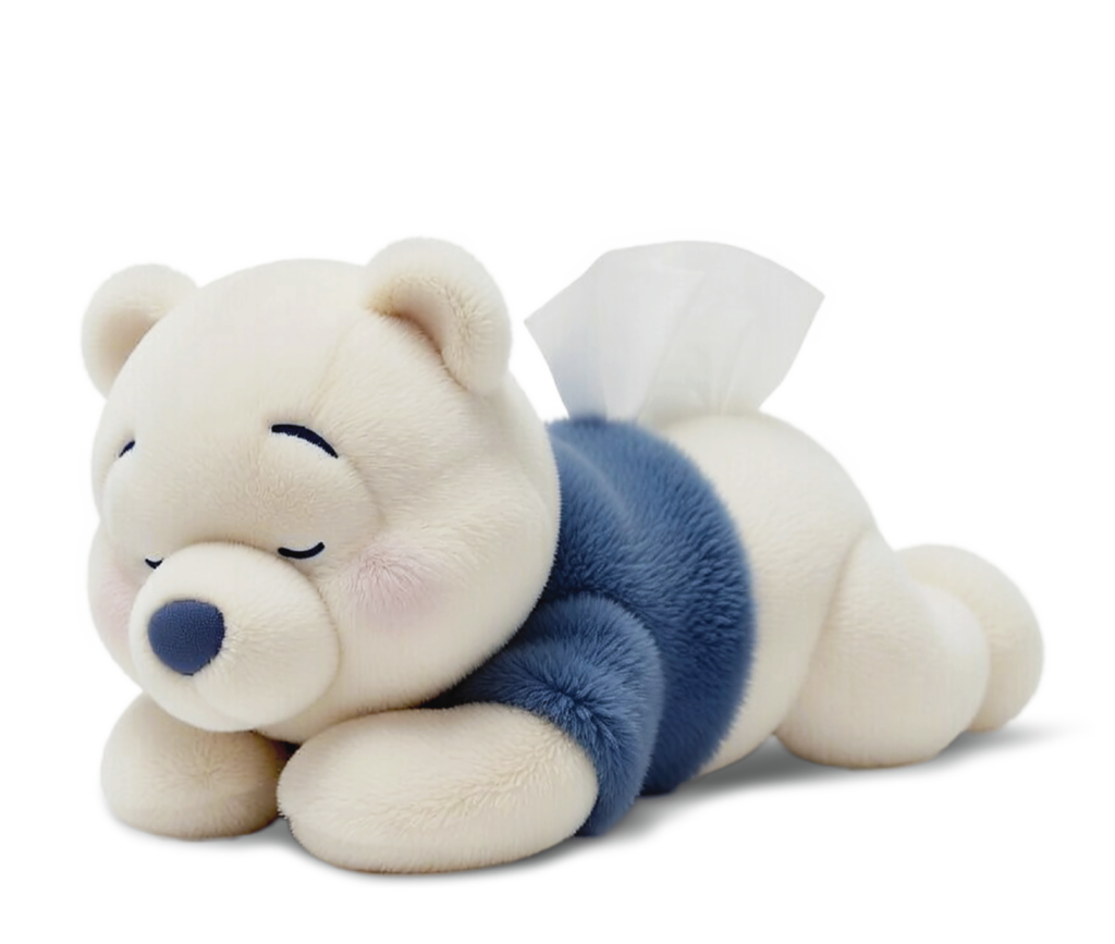 SKU-Winnie-The-Pooh-Plush Tissue Holder FairPrice Loyalty Programme - Winnie the Pooh - Plush Tissue Holder