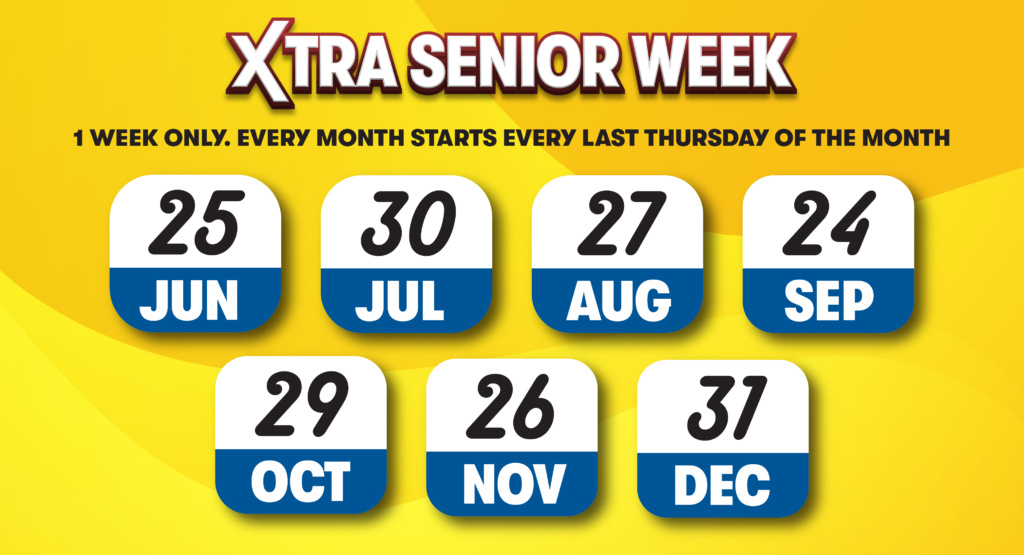 Xtra Senior Week_Event Schedule Banner